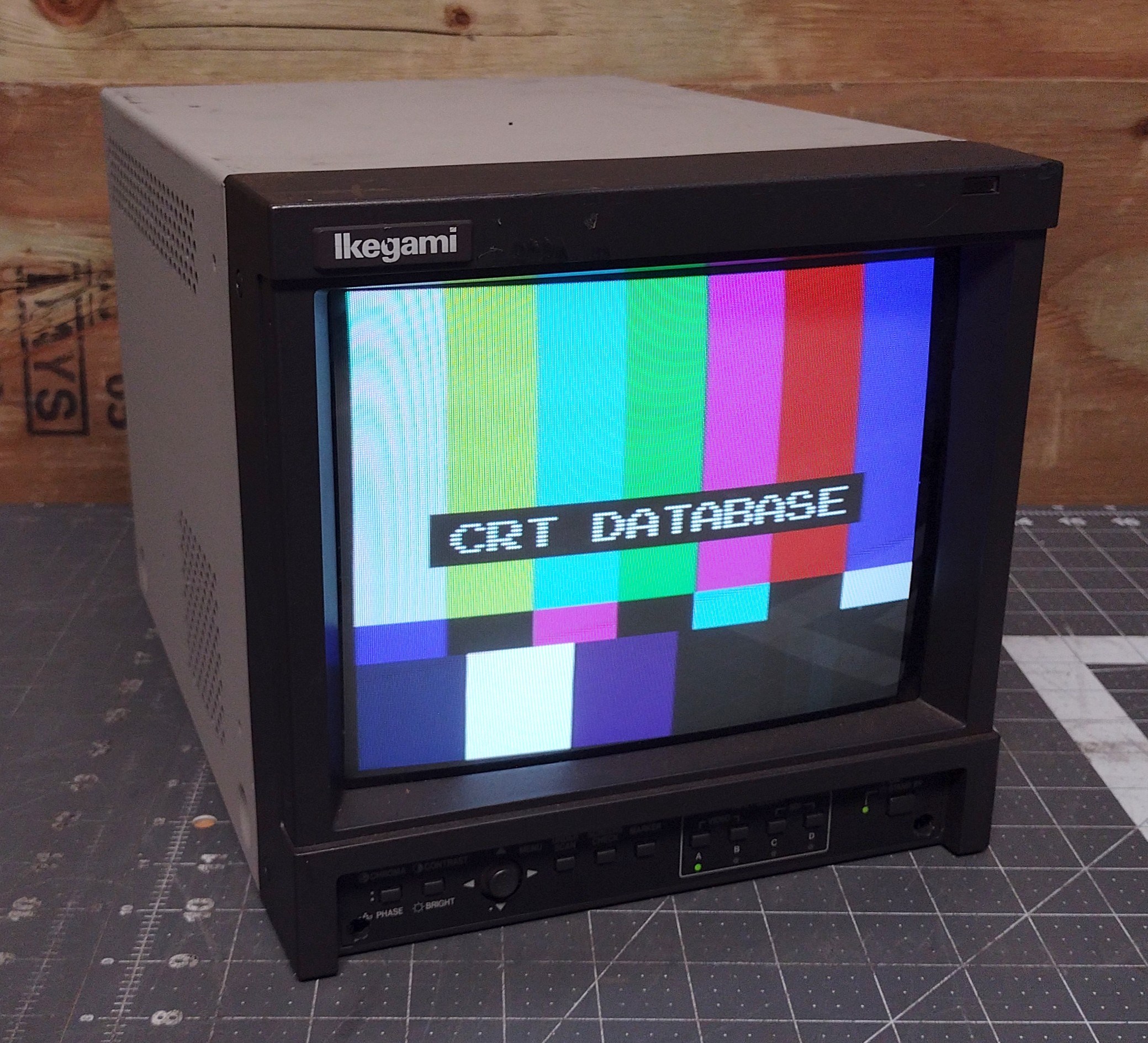 Ikegami TM9 3D CRT Database